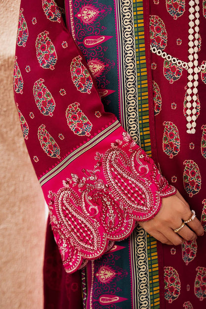 Zellbury | Unstitched 3 Piece Viscose | Embroidered Shirt Shalwar Dupatta - 0228 by Maria Faisal - Registered Vendor of : Zellbury Women - type : Essential Unstitched - 100% original wedding dresses