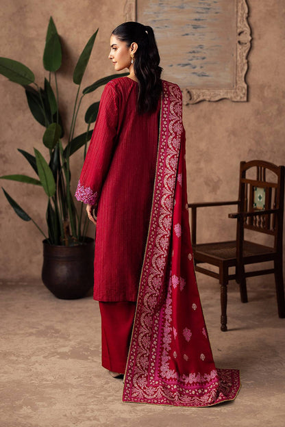 Zellbury | Unstitched 3 Piece Khaddar | Embroidered Shirt Shalwar Shawl - 0231 by Maria Faisal - Registered Vendor of : Zellbury Women - type : Essential Unstitched - 100% original wedding dresses