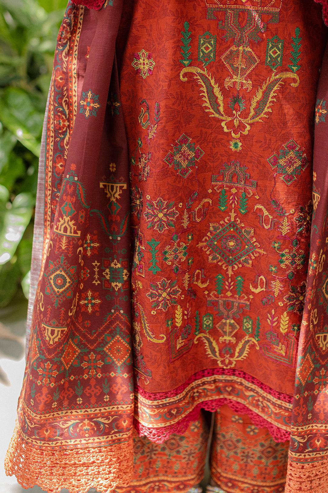 Zellbury | Unstitched 3 Piece Khaddar | Embroidered Shirt Shalwar Dupatta - 0233 by Maria Faisal - Registered Vendor of : Zellbury Women - type : Essential Unstitched - 100% original wedding dresses