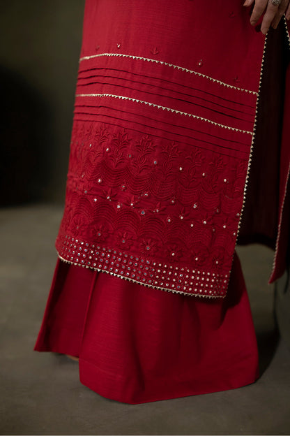 Zellbury | Unstitched 3 Piece Khaddar | Embroidered Shirt Shalwar Dupatta - 0238 by Maria Faisal - Registered Vendor of : Zellbury Women - type : Signature Unstitched - 100% original wedding dresses