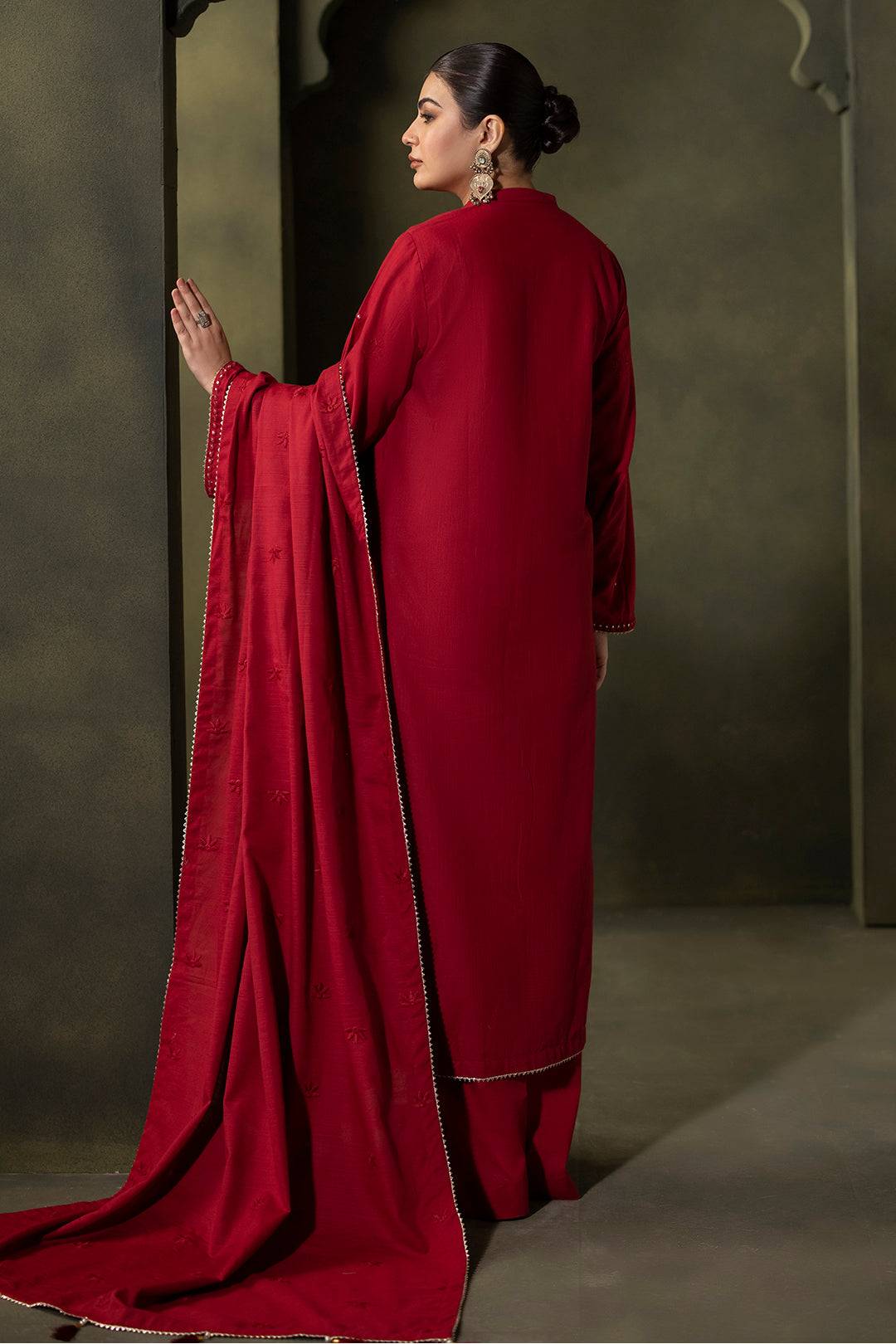 Zellbury | Unstitched 3 Piece Khaddar | Embroidered Shirt Shalwar Dupatta - 0238 by Maria Faisal - Registered Vendor of : Zellbury Women - type : Signature Unstitched - 100% original wedding dresses