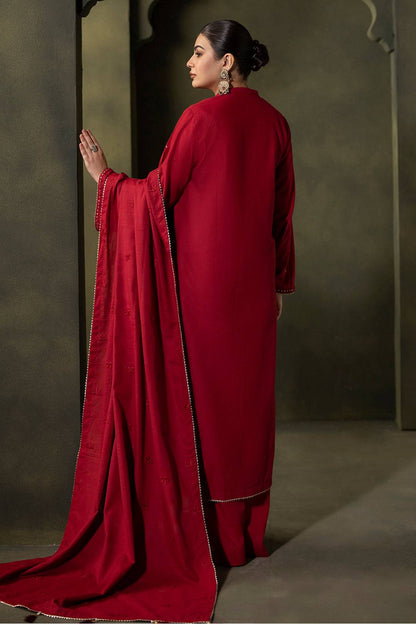 Zellbury | Unstitched 3 Piece Khaddar | Embroidered Shirt Shalwar Dupatta - 0238 by Maria Faisal - Registered Vendor of : Zellbury Women - type : Signature Unstitched - 100% original wedding dresses