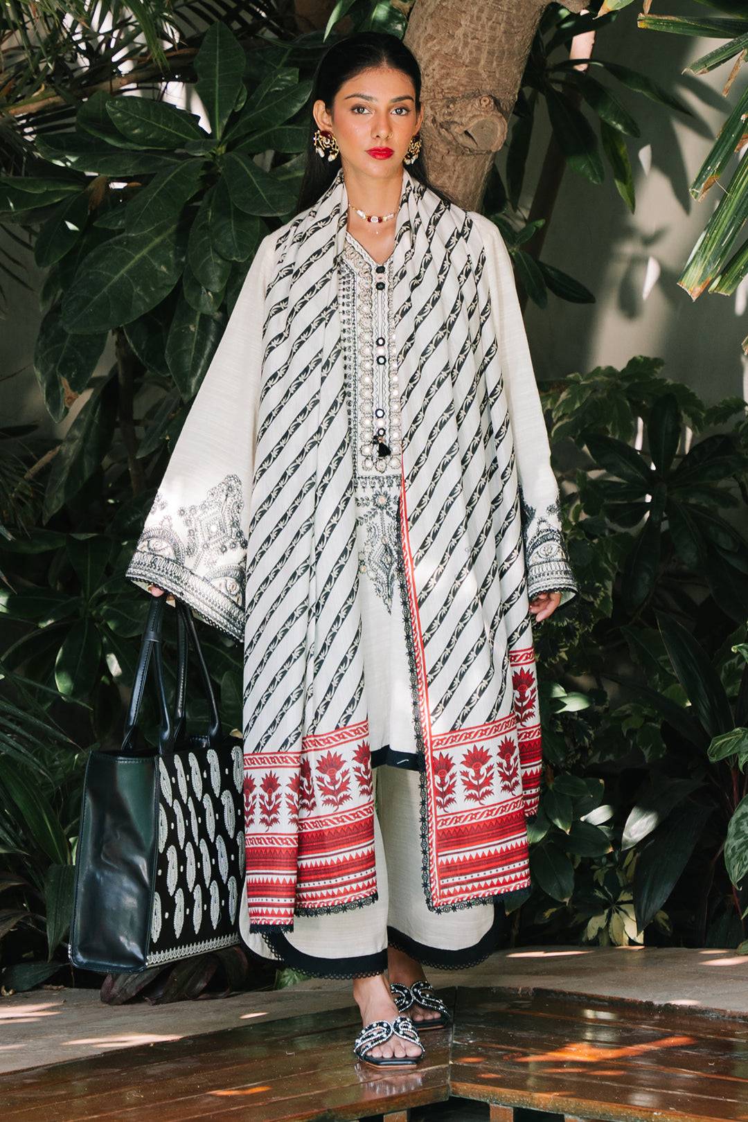 Zellbury | Unstitched 3 Piece Khaddar | Embroidered Shirt Shalwar Dupatta - 0239 by Maria Faisal - Registered Vendor of : Zellbury Women - type : Signature Unstitched - 100% original wedding dresses