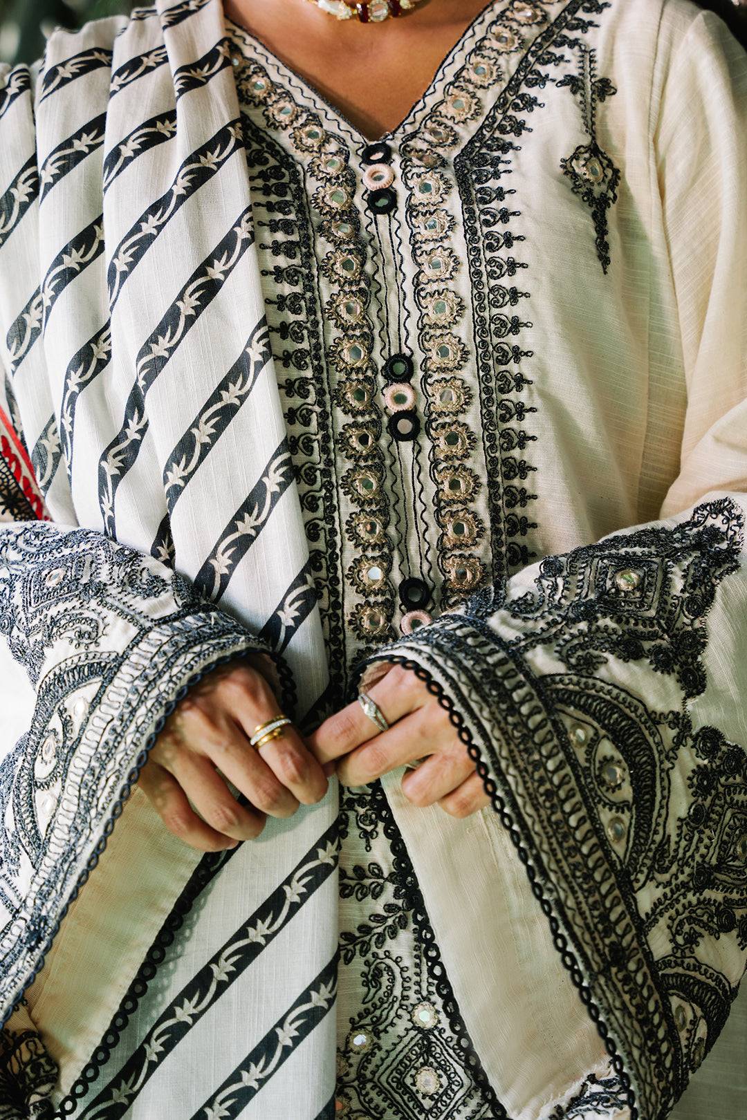 Zellbury | Unstitched 3 Piece Khaddar | Embroidered Shirt Shalwar Dupatta - 0239 by Maria Faisal - Registered Vendor of : Zellbury Women - type : Signature Unstitched - 100% original wedding dresses