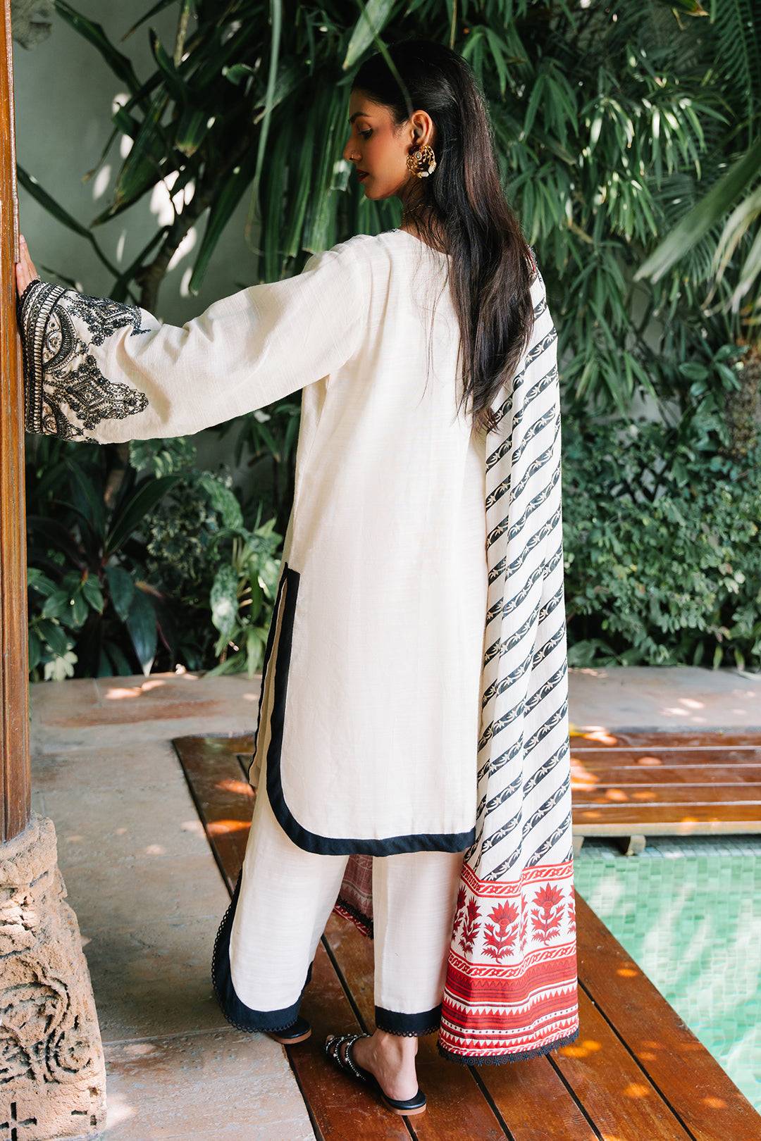 Zellbury | Unstitched 3 Piece Khaddar | Embroidered Shirt Shalwar Dupatta - 0239 by Maria Faisal - Registered Vendor of : Zellbury Women - type : Signature Unstitched - 100% original wedding dresses