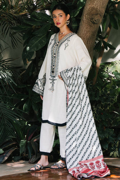 Zellbury | Unstitched 3 Piece Khaddar | Embroidered Shirt Shalwar Dupatta - 0239 by Maria Faisal - Registered Vendor of : Zellbury Women - type : Signature Unstitched - 100% original wedding dresses