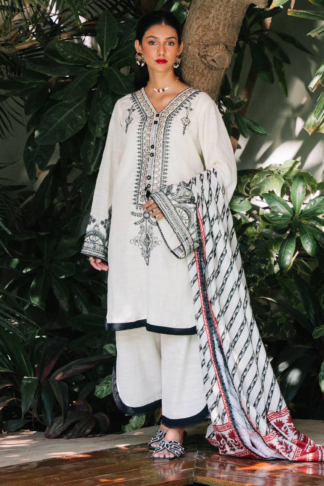 Zellbury | Unstitched 3 Piece Khaddar | Embroidered Shirt Shalwar Dupatta - 0239 by Maria Faisal - Registered Vendor of : Zellbury Women - type : Signature Unstitched - 100% original wedding dresses