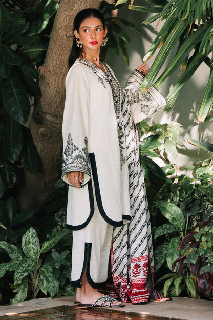 Zellbury | Unstitched 3 Piece Khaddar | Embroidered Shirt Shalwar Dupatta - 0239 by Maria Faisal - Registered Vendor of : Zellbury Women - type : Signature Unstitched - 100% original wedding dresses