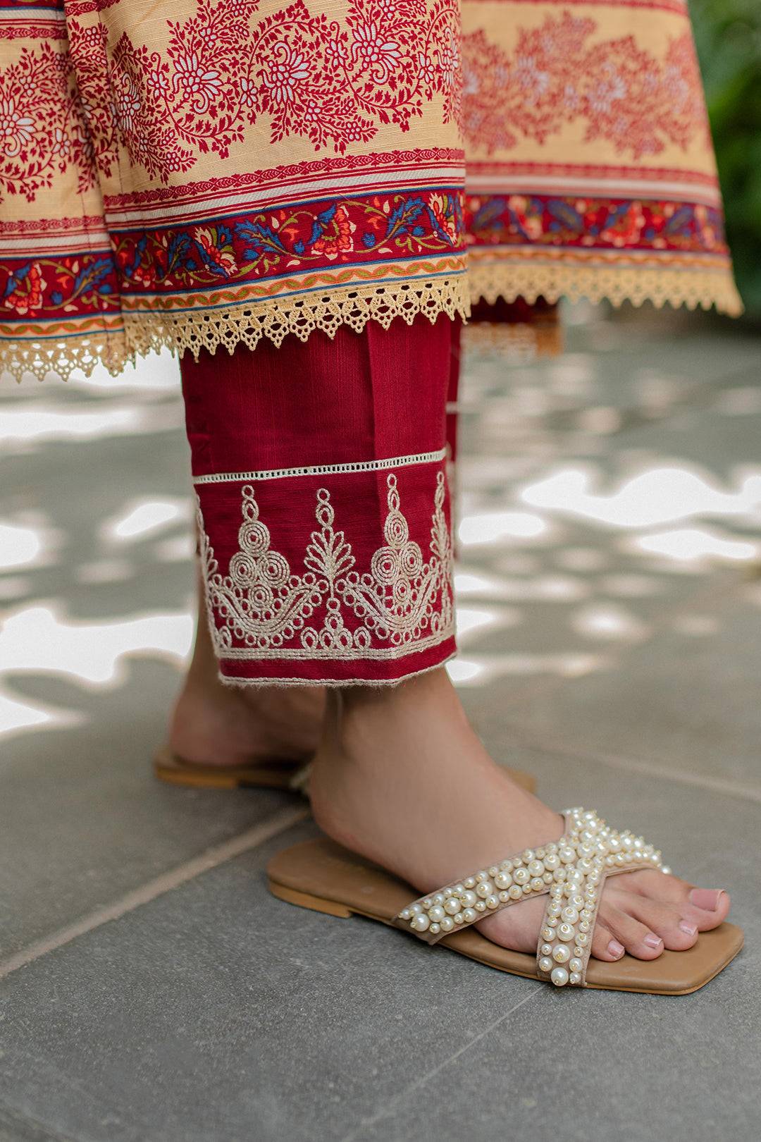 Zellbury | Unstitched 3 Piece Khaddar | Embroidered Shirt Shalwar Dupatta - 0309 by Maria Faisal - Registered Vendor of : Zellbury Women - type : Essential Unstitched - 100% original wedding dresses