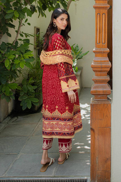 Zellbury | Unstitched 3 Piece Khaddar | Embroidered Shirt Shalwar Dupatta - 0309 by Maria Faisal - Registered Vendor of : Zellbury Women - type : Essential Unstitched - 100% original wedding dresses