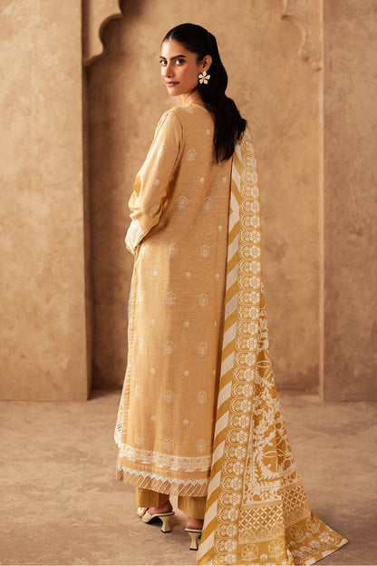 Zellbury | Unstitched 3 Piece Khaddar | Embroidered Shirt Shalwar Shawl - 0310 by Maria Faisal - Registered Vendor of : Zellbury Women - type : Essential Unstitched - 100% original wedding dresses