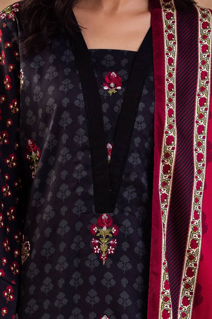 Zellbury | Unstitched 3 Piece Viscose | Embroidered Shirt Shalwar Dupatta - 0314 by Maria Faisal - Registered Vendor of : Zellbury Women - type : Essential Unstitched - 100% original wedding dresses