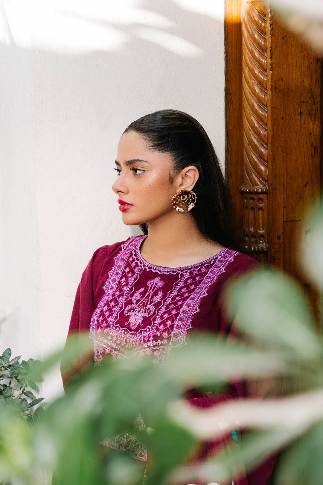 Zellbury | Unstitched 3 Piece Khaddar | Embroidered Shirt Shalwar Dupatta - 0319 by Maria Faisal - Registered Vendor of : Zellbury Women - type : Signature Unstitched - 100% original wedding dresses