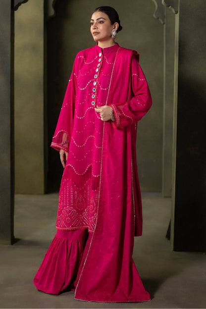 Zellbury | Unstitched 3 Piece Khaddar | Embroidered Shirt Shalwar Dupatta - 0320 by Maria Faisal - Registered Vendor of : Zellbury Women - type : Signature Unstitched - 100% original wedding dresses