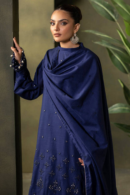 Zellbury | Unstitched 3 Piece Khaddar | Embroidered Shirt Shalwar Dupatta - 0322 by Maria Faisal - Registered Vendor of : Zellbury Women - type : Signature Unstitched - 100% original wedding dresses