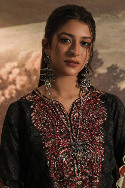 Zellbury | Unstitched 3 Piece Khaddar | Embroidered Shirt Shalwar Dupatta - 0480 by Maria Faisal - Registered Vendor of : Zellbury Women - type : Essential Unstitched - 100% original wedding dresses