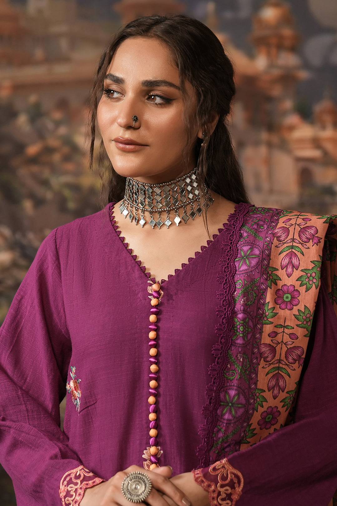 Zellbury | Unstitched 3 Piece Khaddar | Embroidered Shirt Shalwar Dupatta - 0487 by Maria Faisal - Registered Vendor of : Zellbury Women - type : Signature Unstitched - 100% original wedding dresses