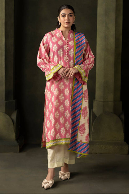 Zellbury | Unstitched 2 Piece Khaddar | Shirt Dupatta - 0160 by Maria Faisal - Registered Vendor of : Zellbury Women - type : Essential Unstitched - 100% original wedding dresses