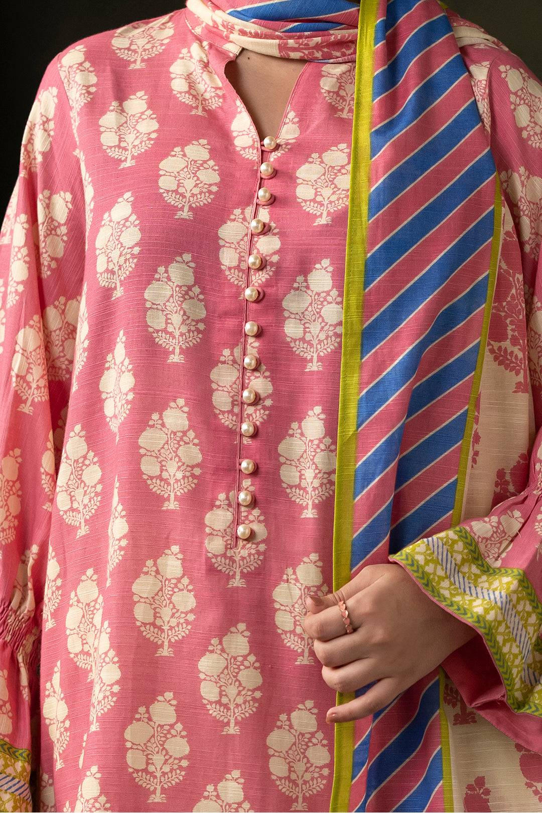 Zellbury | Unstitched 2 Piece Khaddar | Shirt Dupatta - 0160 by Maria Faisal - Registered Vendor of : Zellbury Women - type : Essential Unstitched - 100% original wedding dresses