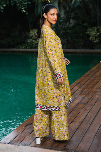 Zellbury | Unstitched 2 Piece Khaddar | Shirt Shalwar - 0164 by Maria Faisal - Registered Vendor of : Zellbury Women - type : Essential Unstitched - 100% original wedding dresses
