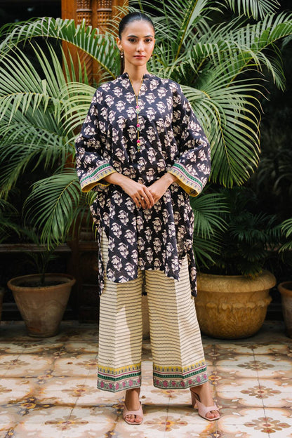 Zellbury | Unstitched 2 Piece Khaddar | Shirt Shalwar - 0166 by Maria Faisal - Registered Vendor of : Zellbury Women - type : Essential Unstitched - 100% original wedding dresses