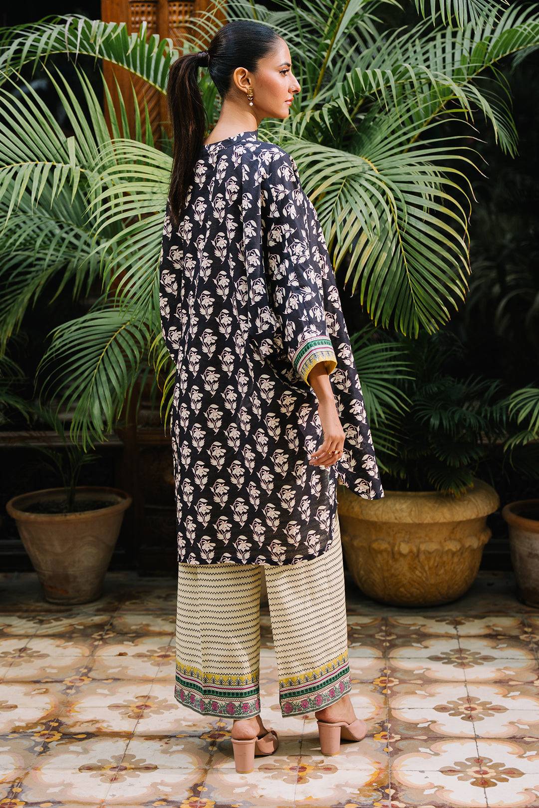 Zellbury | Unstitched 2 Piece Khaddar | Shirt Shalwar - 0166 by Maria Faisal - Registered Vendor of : Zellbury Women - type : Essential Unstitched - 100% original wedding dresses