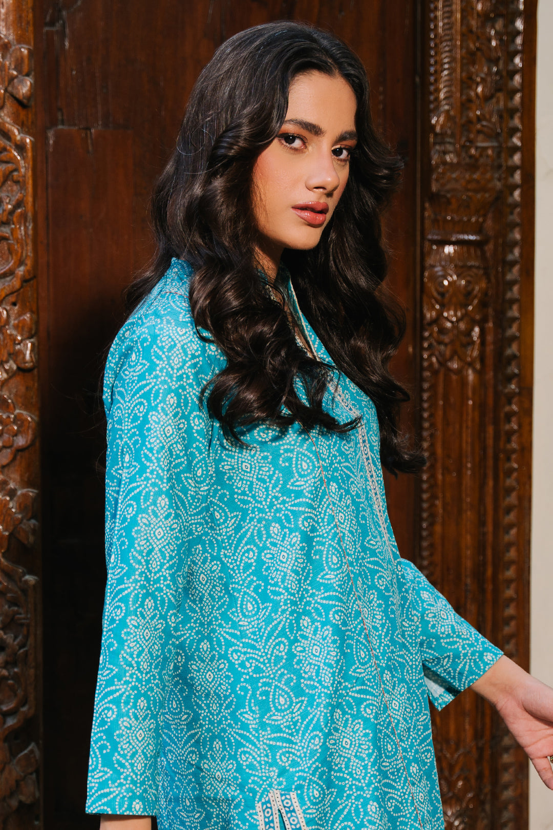 Zellbury | Unstitched 2 Piece Khaddar | Shirt Shalwar - 0168 by Maria Faisal - Registered Vendor of : Zellbury Women - type : Essential Unstitched - 100% original wedding dresses