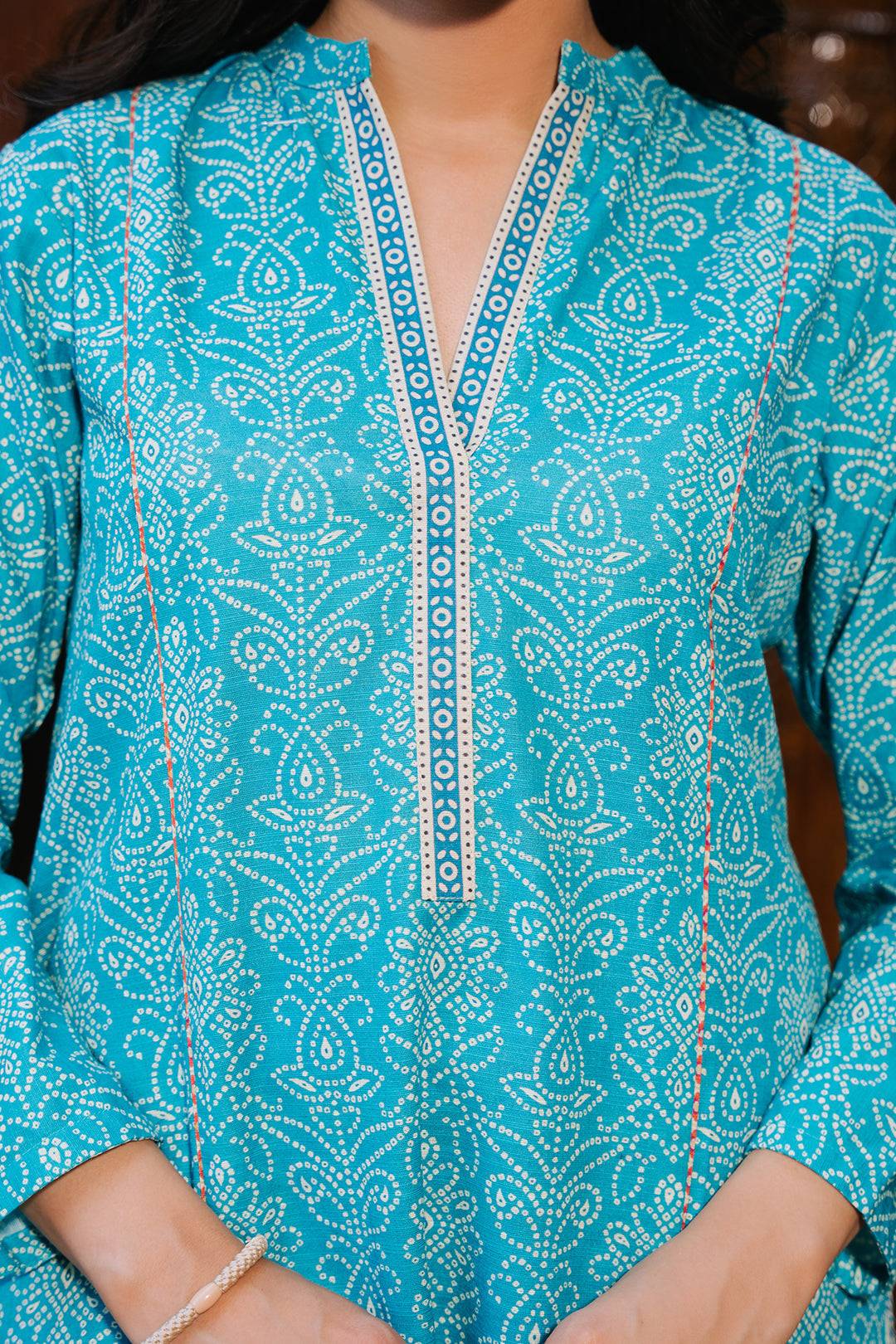 Zellbury | Unstitched 2 Piece Khaddar | Shirt Shalwar - 0168 by Maria Faisal - Registered Vendor of : Zellbury Women - type : Essential Unstitched - 100% original wedding dresses