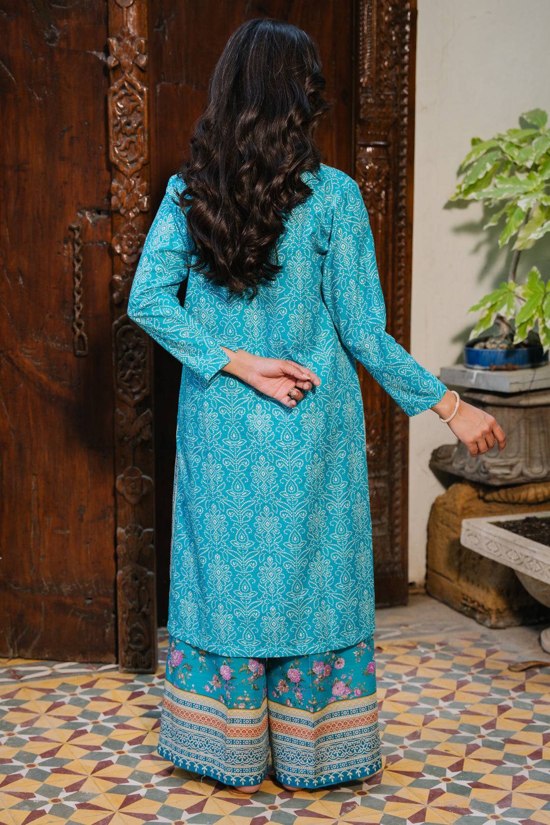 Zellbury | Unstitched 2 Piece Khaddar | Shirt Shalwar - 0168 by Maria Faisal - Registered Vendor of : Zellbury Women - type : Essential Unstitched - 100% original wedding dresses