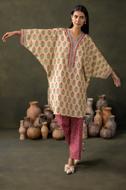 Zellbury | Unstitched 2 Piece Khaddar | Shirt Shalwar - 0256 by Maria Faisal - Registered Vendor of : Zellbury Women - type : Essential Unstitched - 100% original wedding dresses