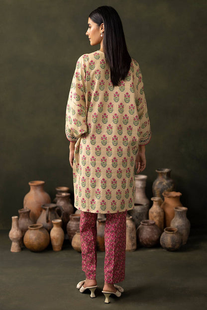 Zellbury | Unstitched 2 Piece Khaddar | Shirt Shalwar - 0256 by Maria Faisal - Registered Vendor of : Zellbury Women - type : Essential Unstitched - 100% original wedding dresses
