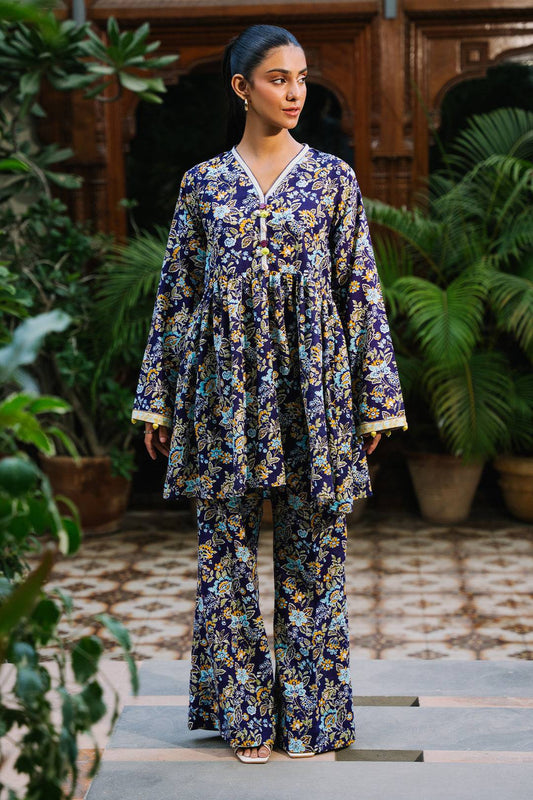 Zellbury | Unstitched 2 Piece Khaddar | Shirt Shalwar - 0257 by Maria Faisal - Registered Vendor of : Zellbury Women - type : Essential Unstitched - 100% original wedding dresses