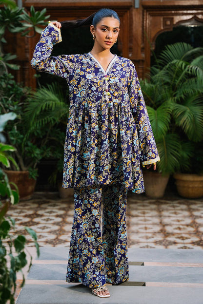 Zellbury | Unstitched 2 Piece Khaddar | Shirt Shalwar - 0257 by Maria Faisal - Registered Vendor of : Zellbury Women - type : Essential Unstitched - 100% original wedding dresses