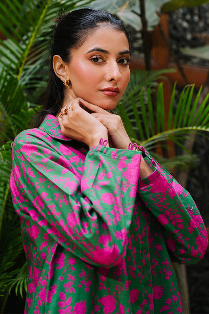 Zellbury | Unstitched 2 Piece Khaddar | Shirt Shalwar - 0258 by Maria Faisal - Registered Vendor of : Zellbury Women - type : Essential Unstitched - 100% original wedding dresses