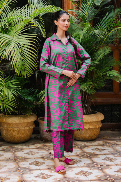 Zellbury | Unstitched 2 Piece Khaddar | Shirt Shalwar - 0258 by Maria Faisal - Registered Vendor of : Zellbury Women - type : Essential Unstitched - 100% original wedding dresses