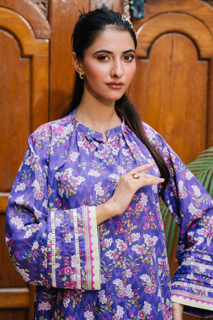 Zellbury | Unstitched 2 Piece Khaddar | Shirt Shalwar - 0259 by Maria Faisal - Registered Vendor of : Zellbury Women - type : Essential Unstitched - 100% original wedding dresses