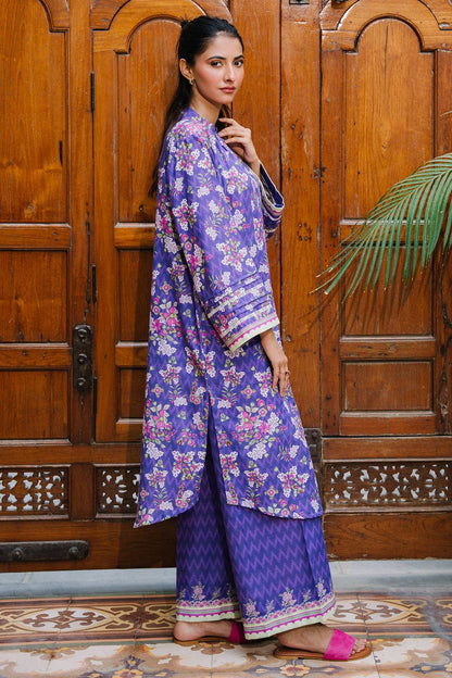 Zellbury | Unstitched 2 Piece Khaddar | Shirt Shalwar - 0259 by Maria Faisal - Registered Vendor of : Zellbury Women - type : Essential Unstitched - 100% original wedding dresses