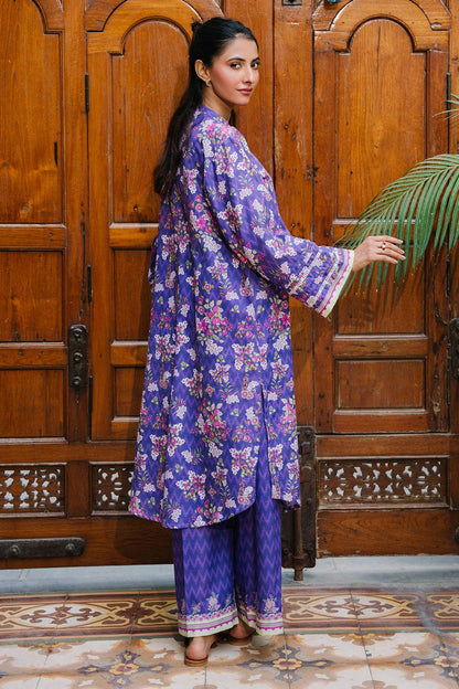Zellbury | Unstitched 2 Piece Khaddar | Shirt Shalwar - 0259 by Maria Faisal - Registered Vendor of : Zellbury Women - type : Essential Unstitched - 100% original wedding dresses