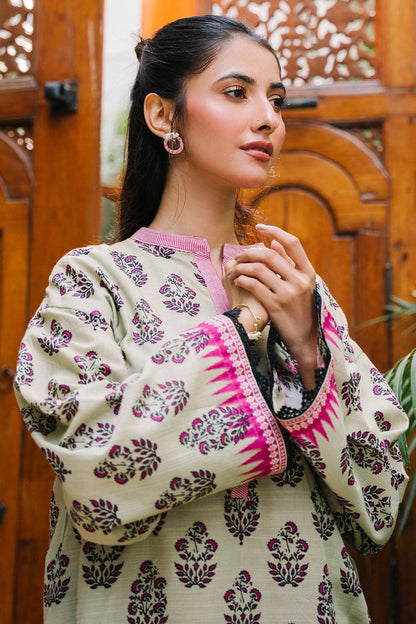 Zellbury | Unstitched 2 Piece Khaddar | Shirt Shalwar - 0260 by Maria Faisal - Registered Vendor of : Zellbury Women - type : Essential Unstitched - 100% original wedding dresses