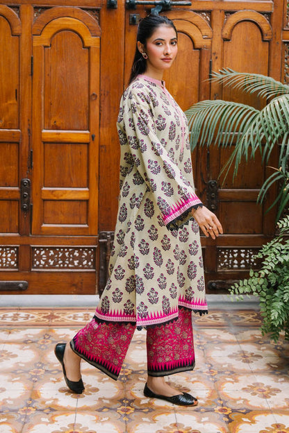 Zellbury | Unstitched 2 Piece Khaddar | Shirt Shalwar - 0260 by Maria Faisal - Registered Vendor of : Zellbury Women - type : Essential Unstitched - 100% original wedding dresses