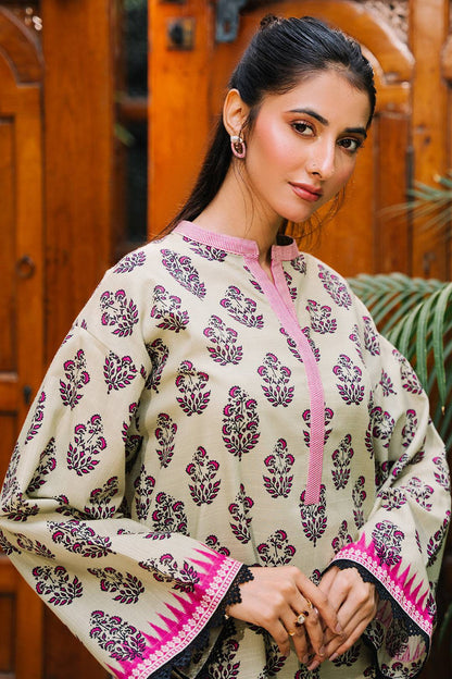 Zellbury | Unstitched 2 Piece Khaddar | Shirt Shalwar - 0260 by Maria Faisal - Registered Vendor of : Zellbury Women - type : Essential Unstitched - 100% original wedding dresses