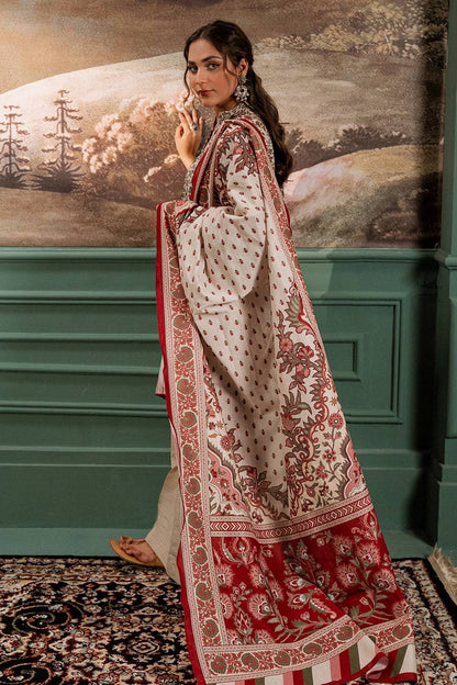 Zellbury | Unstitched 2 Piece Khaddar | Shirt Dupatta - 0334 by Maria Faisal - Registered Vendor of : Zellbury Women - type : Essential Unstitched - 100% original wedding dresses