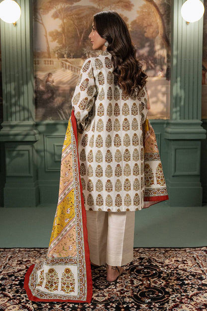 Zellbury | Unstitched 2 Piece Khaddar | Shirt Dupatta - 0336 by Maria Faisal - Registered Vendor of : Zellbury Women - type : Essential Unstitched - 100% original wedding dresses