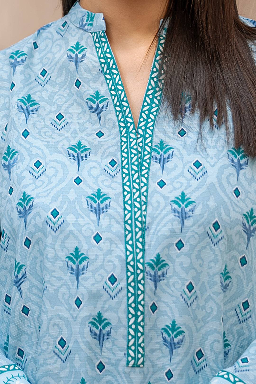 Zellbury | Unstitched 2 Piece Khaddar | Shirt Shalwar - 0337 by Maria Faisal - Registered Vendor of : Zellbury Women - type : Essential Unstitched - 100% original wedding dresses