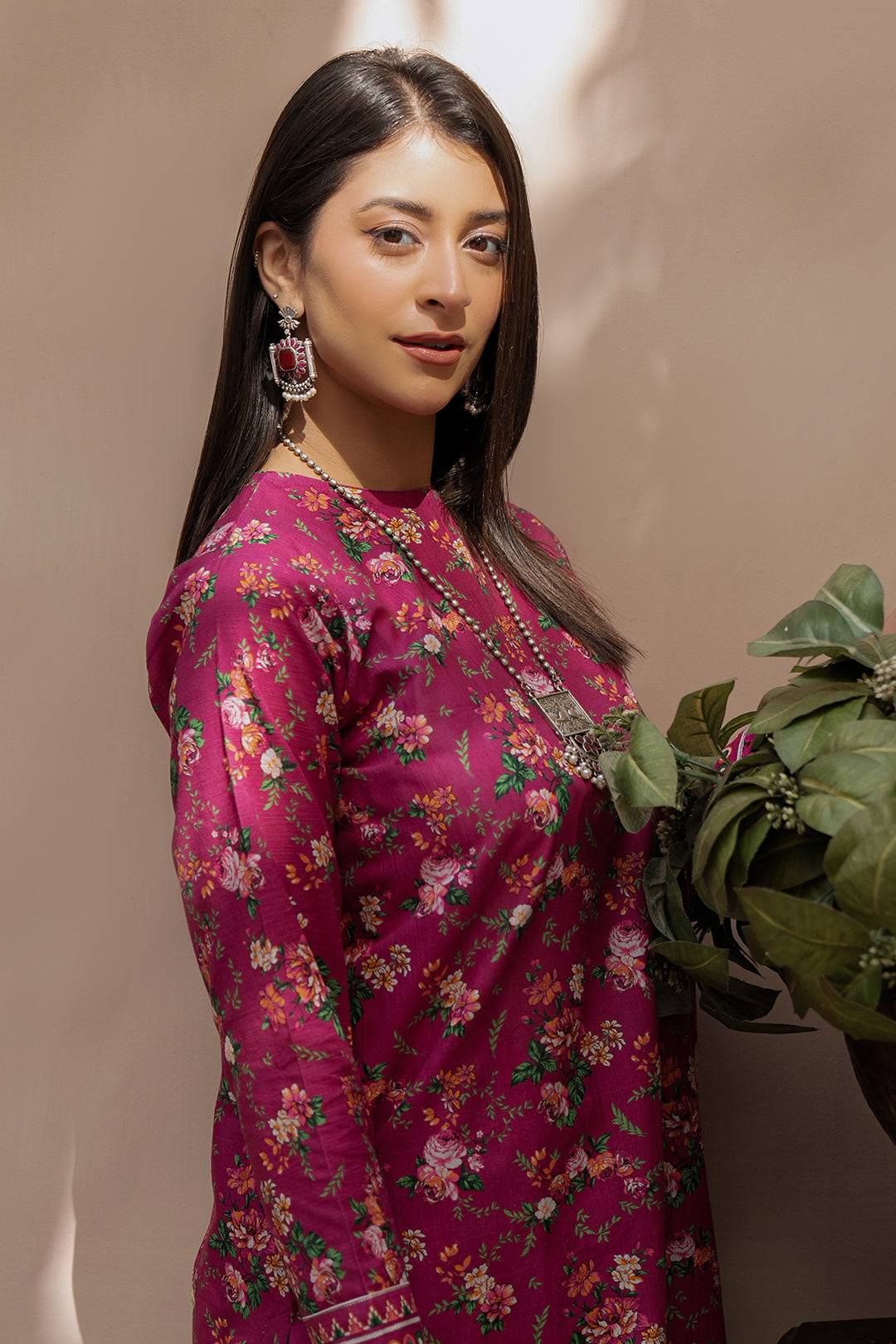 Zellbury | Unstitched 2 Piece Khaddar | Shirt Shalwar - 0340 by Maria Faisal - Registered Vendor of : Zellbury Women - type : Essential Unstitched - 100% original wedding dresses