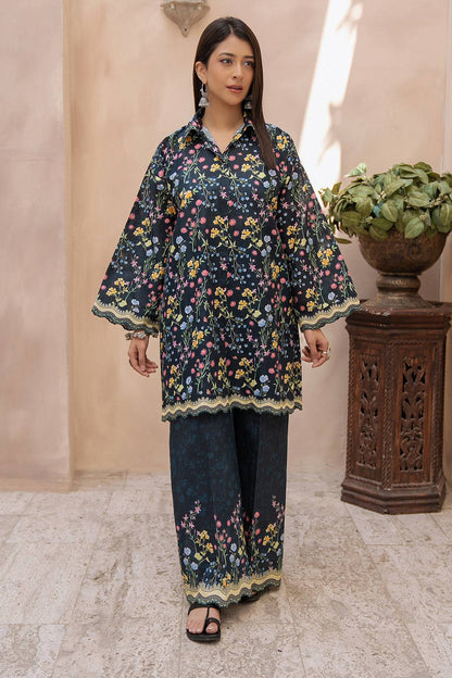 Zellbury | Unstitched 2 Piece Khaddar | Shirt Shalwar - 0341 by Maria Faisal - Registered Vendor of : Zellbury Women - type : Essential Unstitched - 100% original wedding dresses