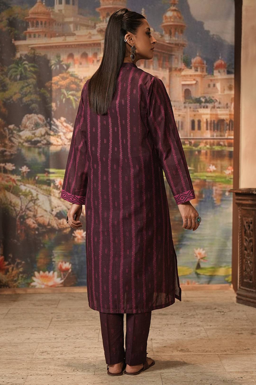 Zellbury | Unstitched 2 Piece Khaddar | Shirt Shalwar - 0343 by Maria Faisal - Registered Vendor of : Zellbury Women - type : Essential Unstitched - 100% original wedding dresses