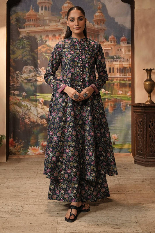 Zellbury | Unstitched 2 Piece Khaddar | Shirt Shalwar - 0345 by Maria Faisal - Registered Vendor of : Zellbury Women - type : Essential Unstitched - 100% original wedding dresses