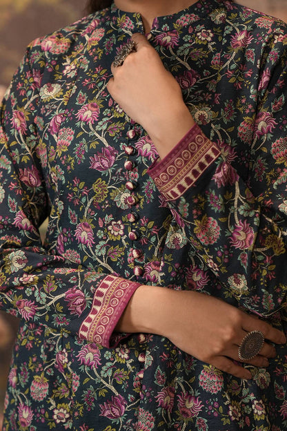 Zellbury | Unstitched 2 Piece Khaddar | Shirt Shalwar - 0345 by Maria Faisal - Registered Vendor of : Zellbury Women - type : Essential Unstitched - 100% original wedding dresses