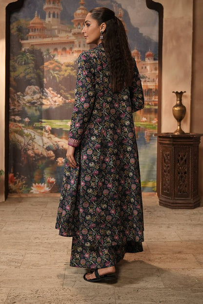 Zellbury | Unstitched 2 Piece Khaddar | Shirt Shalwar - 0345 by Maria Faisal - Registered Vendor of : Zellbury Women - type : Essential Unstitched - 100% original wedding dresses